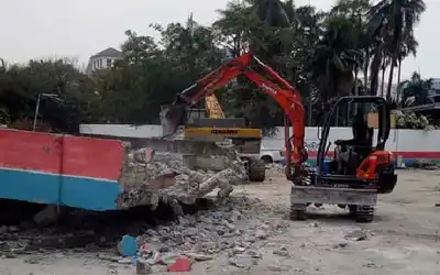 รับถมที่ รื้อถอน